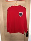 Score Draw Retro England Football Jersey English Away Shirt 1966 Kit Small S L S
