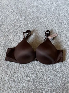 Victoria’s Secret 36A So Obsessed braun gepolsterter Push-up-BH fügt 1-1/2 Körbchen hinzu - Bild 1 von 9