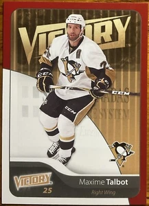 2011-12 Upper Deck Victory Red Maxime Talbot #153 Pittsburgh Penguins - Picture 1 of 2