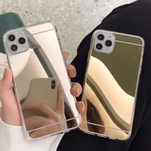 Make UP Mirror Case for iPhone 16 15 14 13 12 11 Pro Max XR 7 8 Plus Back Cover - Picture 1 of 12