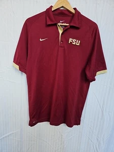 Team Nike Dri Fit Florida State Seminolen besticktes Poloshirt Größe Medium - Bild 1 von 7