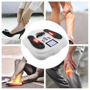 Electric Foot Massager Legs Blood Circulation Stimulator with Remote Control - Picture 1 of 18