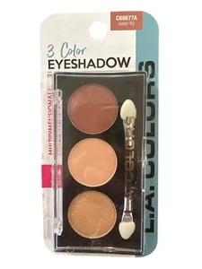 L.A. Colors Multidimensional 3 Color Eyeshadow Palette Water Lily 0.19 oz Browns - Picture 1 of 1