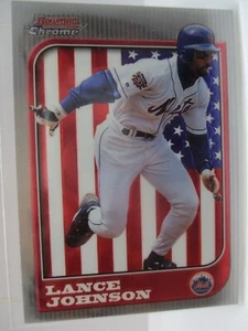 Bowman Chrome International #80 1997 Lance Johnson cubs - Imagen 1 de 2