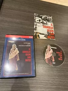 EL EVANGELIO SEGUN SAN MATEO DVD ALFREDO BINI PIER PAOLO PASOLINI - Imagen 1 de 1