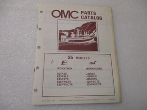 OMC Johnson Evinrude Parts Catalog 1983 25 HP Part Number 393581 - Picture 1 of 4