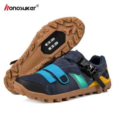 Mountainbike Männer Radfahren Sneaker Off-Road Fahrrad Flache Sport Speed Schuhe - Bild 1 von 4