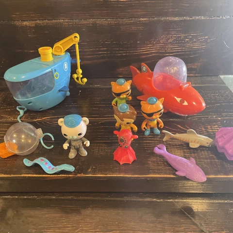 Fisher-Price Octonauts Toy Lot Figures , Sea Creatures Cover