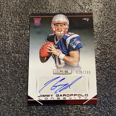 🔥(20/199) Rc Jimmy Garoppolo Auto 2014 Rookie Firmado Autógrafo🔥 Foto 1 de 4