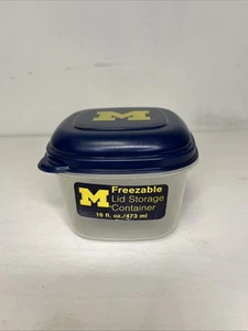 Contenitore con coperchio congelabile 16 oz Michigan Wolverines - Foto 1 di 5