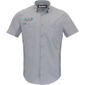 Throttle Threads Drag Specialties Vented Shop Shirt - Gray - 4XL DRG31ST26GY4X - Bild 1 von 4