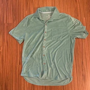 Tommy Bahama Poloshirt Herren Medium Island Zone Paradise Green Tencel C - Bild 1 von 5