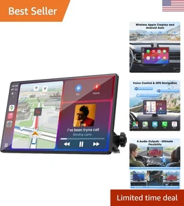 Verwandeln Sie Ihr Fahrerlebnis mit einem 9 Zoll CarPlay & Android Auto Bildschirm - Bild 1 von 11