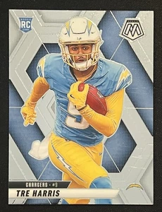 2025 Mosaic Tre Harris #326 Rookie Card (RC) Los Angeles Chargers Base - Picture 1 of 2