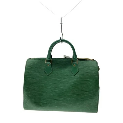 LOUIS VUITTON Speedy 30 Epi Green Leather Handbag Used - Image 1 of 4