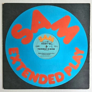 BOOGIE / DISCO-FUNK - VICKY D - THIS BEAT IS MINE - SAM RECORDS ORIGINAL PRESS - Picture 1 of 4