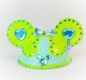 Ohr Hut Ornament Minnie Karneval grüne Feder Disney Parks Ltd 921/6500 - Bild 1 von 11