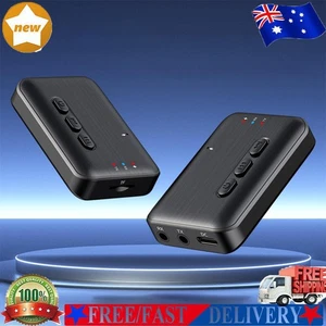 BT 5.3 Adapter Audio Transmitter Receiver 3.5mm AUX Wireless Audio Adapter - Bild 1 von 11