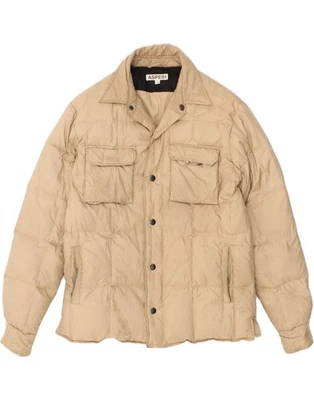 ASPESI Mens Padded Jacket UK 36 Small Beige Polyester BY59 - Image 1 of 3