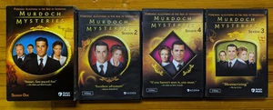 Murdoch Mysteries: Seasons 1-4 Collection DVD Sets - Foto 1 di 2
