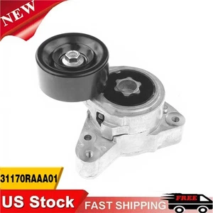 Belt Tensioner with Pulley for Honda Accord Civic CR-V Element Acura CSX RDX ILX - Imagen 1 de 8