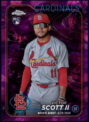 🚩RC🚩 ➡️ DIGITAL CARD⬅️ICONIC SCOTT II  VICTORBUNT.. 2024 CHROME LAVA..CARDINAL - Image 1 of 2