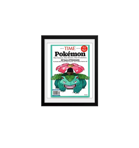 Time Magazine Pokemon 25th Anniversary Special Edition Charmander - Black Frame - Image 1 of 1