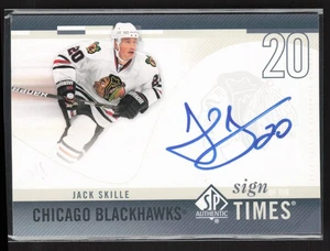 2010-11 SP Authentic #SOT-JS Jack Skille Sign of the Times AUTO - Picture 1 of 2