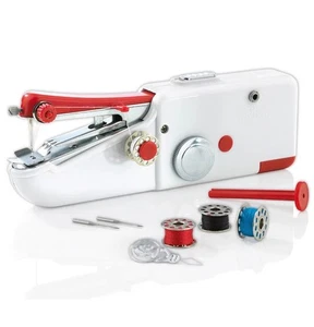 EASYmaxx Mini Nähmaschine elektrische Handnähmaschine Reisenähmaschine tragbar - Bild 1 von 5