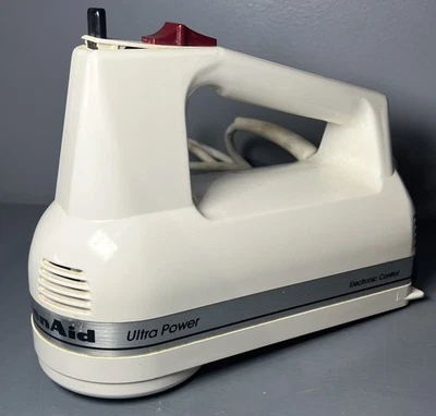 KitchenAid KHM3WH-1 Batidora de Mano Clásica 3 Velocidades Ultra Potencia Blanca Foto 1 de 4