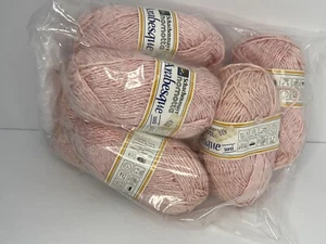 Schachenmayr Nomotta Arabesque German Yarn Light Pink Dk Yarn Lot 8 Skeins - Picture 1 of 3