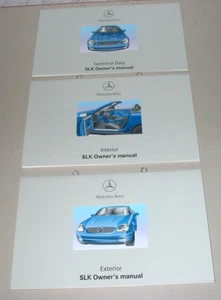 Owner´s Manual Mercedes R 170 SLK Data Exterior Interior Stand January 1996! - Picture 1 of 1