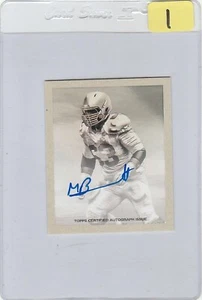 2015 Bowman '48 mini autographs Michael Bennett Ohio State Buckeyes - Picture 1 of 2