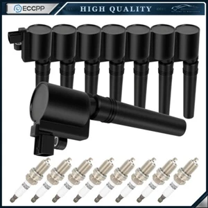 ECCPP 8 For 3.9L V8 Thunderbird LS 4.0L Jaguar S-Type Ignition Coil & Spark Plug - Picture 1 of 11