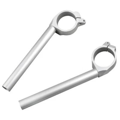 For Yamaha YZF R6 2006 2007-2010 Silver Moto Billet Handlebar Handle Bar Clip - Image 1 of 4