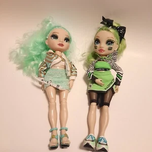 Rainbow High Dolls Lot of 2 Daphne Minton and Jade Hunter - Picture 1 of 7