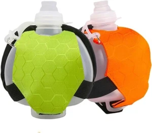Tragbare Freisprech Wasserflasche Sport Handgelenk Silikon Tragbare Wassertasche - Bild 1 von 9