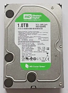 1 TB SATA Western Digital WD10EARS-00Y5B1 5400RPM 64MB HDD 3.5" Hard Drive - Picture 1 of 1