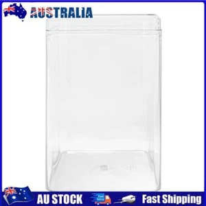 Clear Figurine Protection Box Stackable Free Standing for Figures Collectors AU - Picture 1 of 8