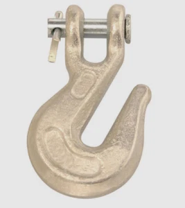 Campbell Chain 4.5" x 3/8" Utility Clevis Grab Hook 5400lb Forged Steel T9501624 - Picture 1 of 1