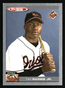 Tim Raines Jr. 2004 Topps Total #735 Baseball Card - Picture 1 of 2