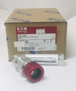 CROUSE HINDS TMCX285 3/4" METALLVERKLEIDET GEPANZERTE KABELVERSCHRAUBUNG! NEU IM KARTON! - Bild 1 von 12