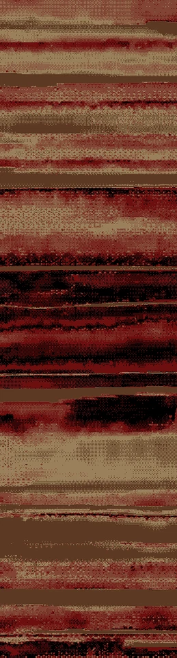 Sierra Ridge Alfombra Corredor Lodge Cabina Abstracto Horizonte Rojo Negro Juego a Juego Foto 1 de 1