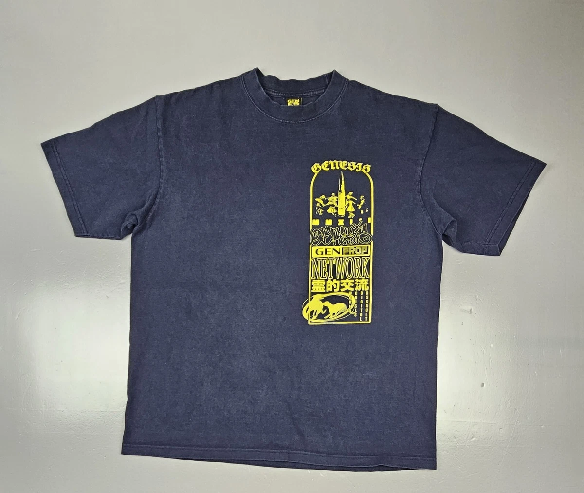 Rock Off Genesis An Evening With Oficial Camiseta Para Hombre