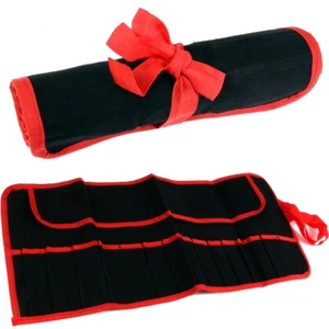 15 POCKET WATER RESISTANT CANVAS TOOL ROLL Spanner Wrench Tool Storage Fold Up - Picture 1 of 4