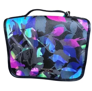 Bolso de aseo colgante para mujer Trina Turk negro multicolor floral - Imagen 1 de 6