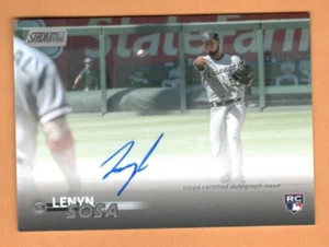 Autógrafo de novato Lenyn Sosa 2023 Topps Stadium Club #SCBA-LS - Chi. White Sox! - Imagen 1 de 1