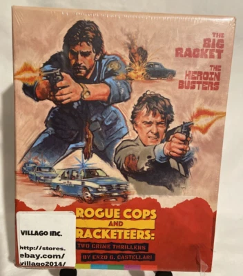 Rogue Cops and Racketeers: Two Crime Thrillers by Enzo G. Castellari New Blu-ray Foto 1 de 2