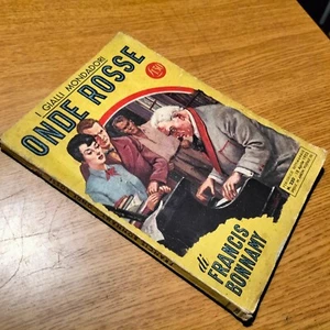 GIALLI MONDADORI # 220 - FRANCIS BONAMY - ONDE ROSSE - 1953 - GL6 - Picture 1 of 2