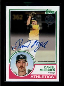 DANIEL MENGDEN 2018 TOPPS '83 35TH ANNIVERASRY ROOKIE AUTOGRAPH AUTO AK5334 - Picture 1 of 1